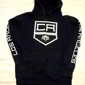 CLsc. LA Kings collab black hooded sweatshirt Men’s size Small.